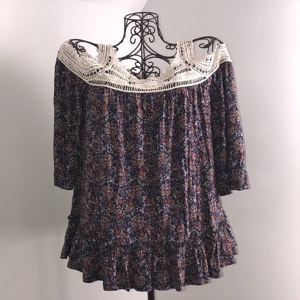 Charlotte Russe cold shoulder top